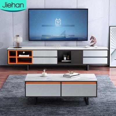 China Latest Design Floor Storage Home Wooden Cabinet Rack Large Modern Living Room TV Furniture for sale