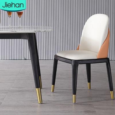 China Modern high end high quality elegant solid wood dining table set chairs heavy duty kitchen and restaurant for sale