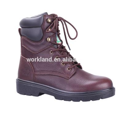 China Brand Genuine Toe Steel Toe Men's Shoes FD8111 Online Wholesale Safety Steel Leather Anti-skid Boots for sale