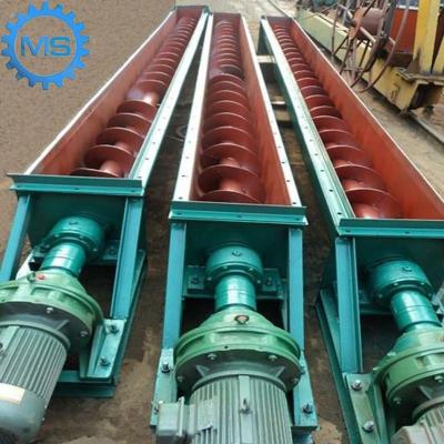 China Large Capacity Shaftless Fire Resistant Screw Conveyor For Mud for sale