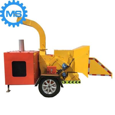 China Cutting Forestry Log Waste 100hp Wood Chipper for sale