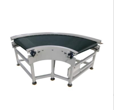 China Heat Resistant Belt Turning Conveyor Manufacturer Customized Assembly Line 90/180 Degree Turning Machine Yien Workshop Conveyor Equipment for sale