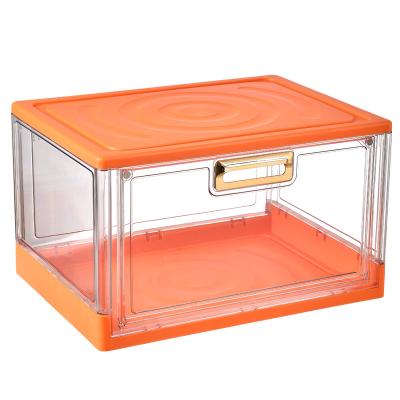 China China Supplier High Quality Eco Friendly Shoe Boxes Organizer Container Box Viable Hot Sale Transparent Shoe Box for sale