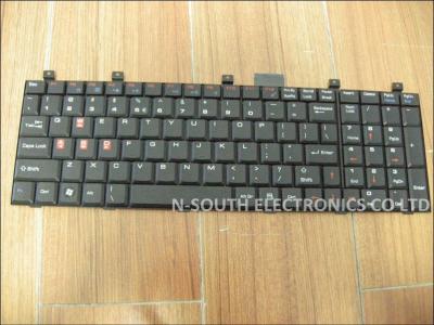 China NEW black mp-08c23u4-3591 standard US notebook keyboard laptop keyborad for msi gx 640 for sale