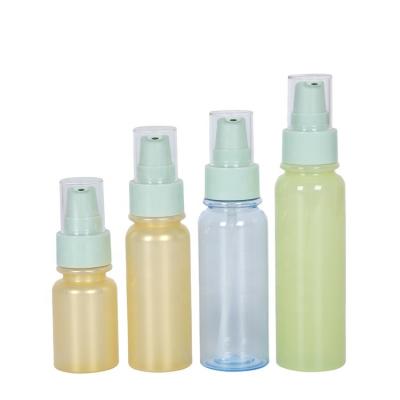 China BEAUTY PACKAGING Common Luxury Cosmetic Packaging Set UKL04 50ml 100ml 120ml 150ml empty plastic lotion bottle with lotion pump or spray pump for sale