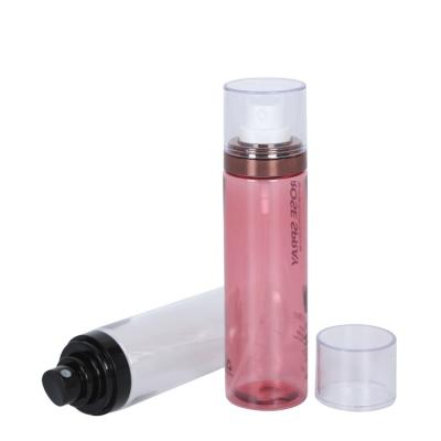 China Clear Plastic BEAUTY PACKAGING UKP04 Fine Mist Spray Bottle Cosmetic Spray Pump Bottle 120ml Packaging Container for sale