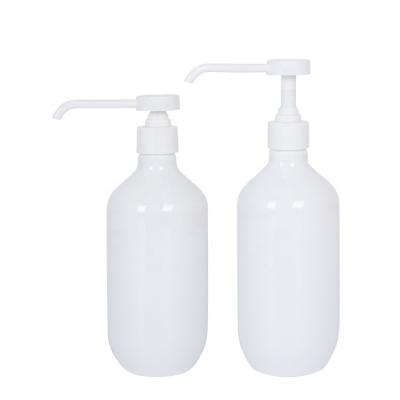 China BEAUTY PACKAGING 500ml PET Alcohol Gel Hand Sanitizer Spray Pump Bottle UKH08 Antibacterial Liquid Soap Wash Hand Lotion Pump Bottle for sale