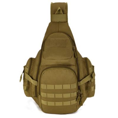 China The Cross of Large Riding Portable Waterproof Tactical Men - Body Chest Bag Mens Womens Molle Nylon Ripstop Shoulder Bags for sale