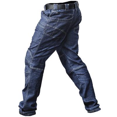 China Autumn Thin Section Straight Quality Anti-pilling Straight Spring Outdoor Male Loose Jeans Tactical Climbing Pants High for sale