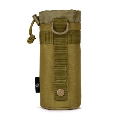 China Durable Tactical Water Bottle Bag Molle Bottle Cage 4 Colors 550ml Outdoor Portable Water Bottle Bag for sale