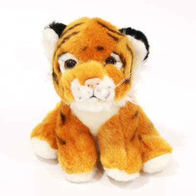 China Wholesale Simulation Tiger Stuffed Animal Small Plush Toy Stuffed Animal Doll for sale