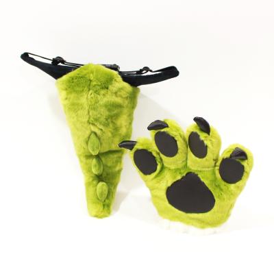 China Wholesale high quality plush stuffed dinosaur tail. paw for sale