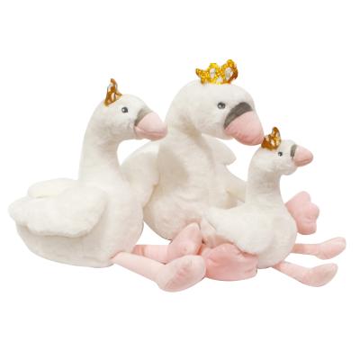 China Toy Soft Plush Manufacturing Swan Professional Plush Toy Soft Cute Doll for sale