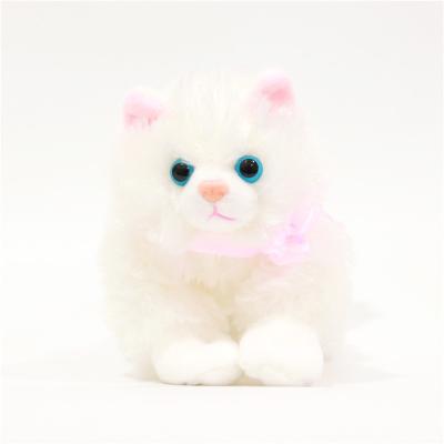 China White Cat Plush Toy Plush Filler Plush Kids Gift for sale