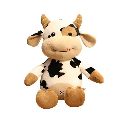 China Plush Chains Plush Chains Soft Cartoon Plush Dog Bull Box Print Flannel Baby Blanket Baby Blanket Silver Coin Bank Coin Bank Main Effort Chain Piggy Ball for sale