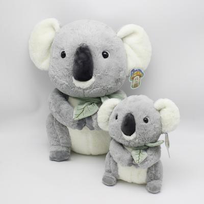 China Soft Plush Mini Toy With Mother Baby Stuffed Animal And Laughing Koala Valentine Day Kawaii Giant Inflatable Key Chain Mummy Kids Stuffed Animal for sale