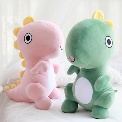 China Mini Large Kids Inflatable Green Logo Custom Remote Control Big Stuffed Animals Giant Funny Dinosaur Toy for sale