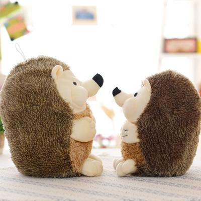 China Plush Gray 10 Years Plush Small Big Eyes Machine Toys Hot Selling Dolls Game Cages Toy Brown Factory Wholesale Baby Best Hedgehog for sale