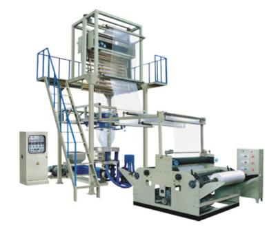 China LDPE/HDPE Film Blow Machine with Rotary-die Head and Double Winder for sale