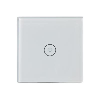 China Brand New Tuya Life Home Living Wall Light Touch Light Smart Switch Wifi Glass Panels for sale