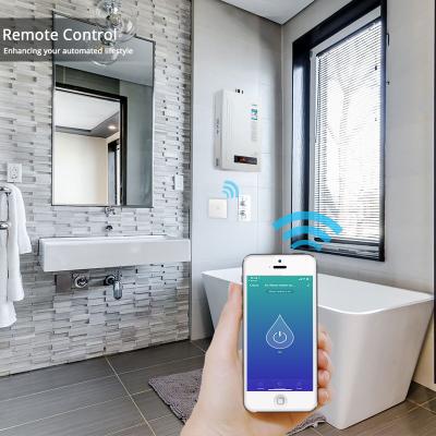 China Tuya APP Water Heater Touch Panel Smart Tuya WiFi Control Electric Boiler Switch Tuya Smart Alexa Google Home Wireless Tuya for sale