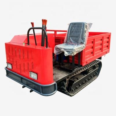 China Haul Cargo Mini Dumper 1 Ton Underground Dumper Truck Small Crawler Dumper Price for sale