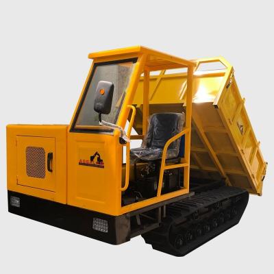 China China Mini Dumper Capacity 3 Ton Crawler Dumper Truck With High And Low Speed ​​Farms for sale