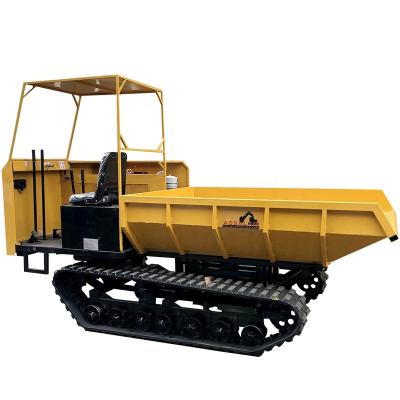 China Construction Material Shops Mini Crawler Dumper Trucks Rubber Track 2 Tons Small Hauler Dumper With Best Price for sale