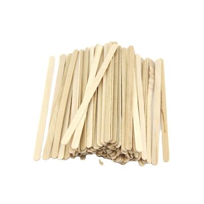 China Suger Sustainable Disposable Wooden Coffee Birch 7.5 Inch Wooden Coffee Stirrers - Wooden Stir Sticks for sale