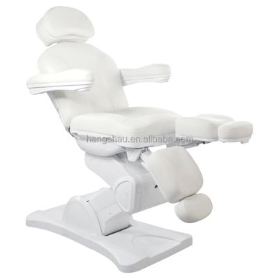 Κίνα Modern White Electric Clinic Bed Beauty Salon Spa 4 Motor Eyelash Treatment Cosmetic Bed Beauty Table προς πώληση