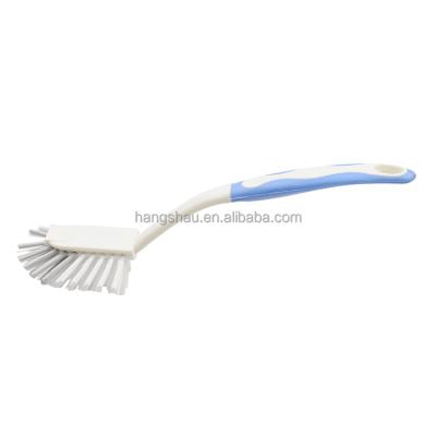 China Plastic Hand Kitchen Dish Washing Brush, Kitchen Cleaning Brush with TPR or Plastic Handle Material for sale