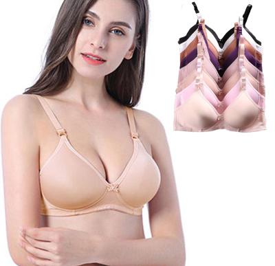 China Dropshipping Women's Traceless Breathable Bra 36 38 40 42 Plus Size Seamless Pump Bras for sale