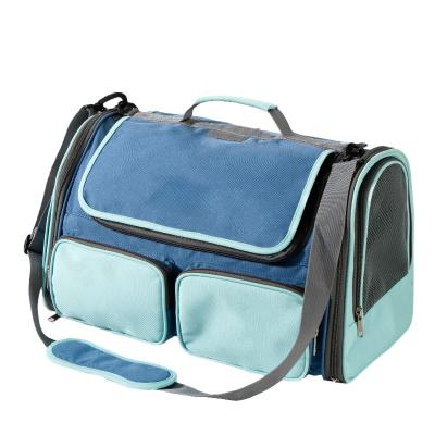 China 2023 Viable New Design Airline Approved Soft Sided Pet Carrier Bag, Breathable Foldable Pet Carrier, Comfortable Travel Pet Bag For Outdoor for sale