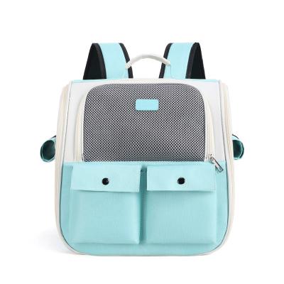 China 2023 New Design Viable Breathable Pet Bag Carrier, Portable Pet Cat Carrier Backpack, For Outdoor Increase, Airline Approved Dog Carrier for sale