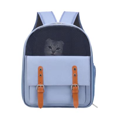 China Cat Carrier Backpack stylish viable, breathable pet carrier backpack, pet bag carrier to increase travel for sale