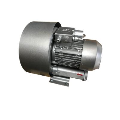 China 24 Hours Continuous Duty 1.1kw Double Stage Ring Blower Ring Blower 1.5 Hp High Pressure for sale