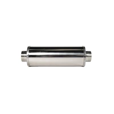 China Reduce Noise 5-10 DB 3 Inch Stainless Steel Pneumatic Muffler For Side Channel Blower Accessories for sale