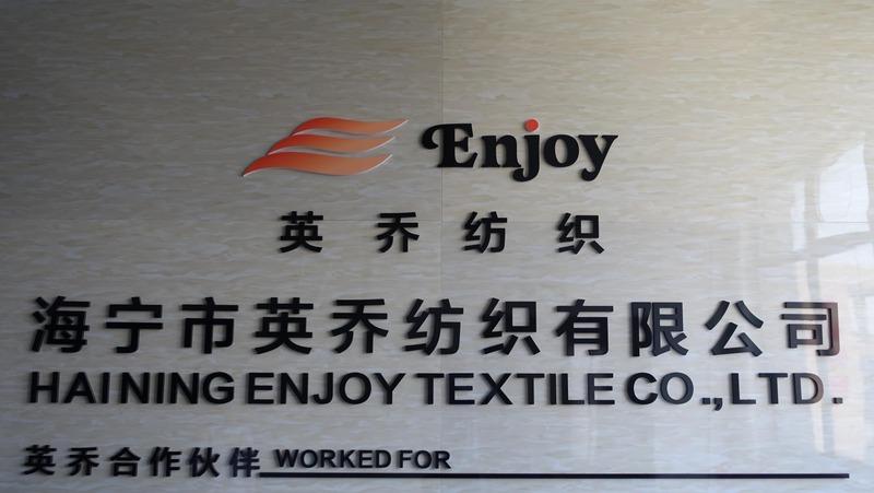 Verified China supplier - Haining Enjoy Textile Co., Ltd.