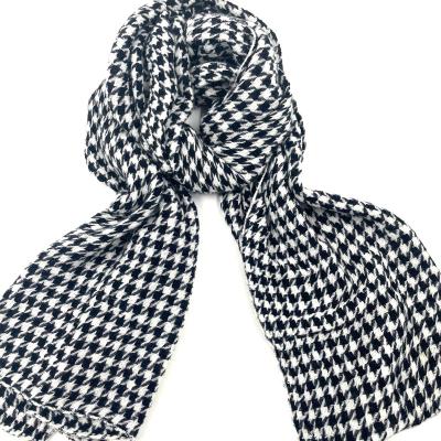 China Winter Feeling Soft Soft and Fall Acrylic Plaid Women Scarf Cashmere Shawls Wraps Soft Pashmina Scarves Ladies Scarf for sale