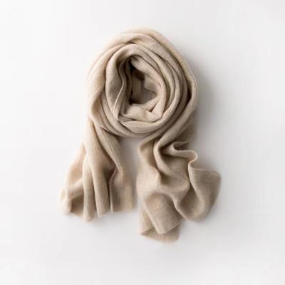 China Cosum Sale Women Pashmina Scarf Plain Soild Winter Color Cashmere Thicker Warm Scarf for sale