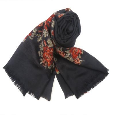 China Clothing Decoration High Quality Hot Selling Jacquard Viscous Scarf for sale