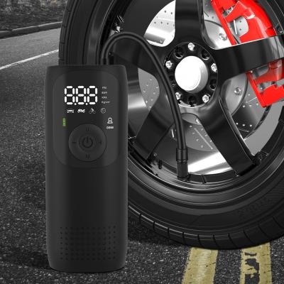 China Commercial Multi-Function Rechargeable Automatic Inflator Deflator Rechargeable Newo Shenzhen Bicycle Bike Tire Tire Air Compressor Pump Battery Operated for sale