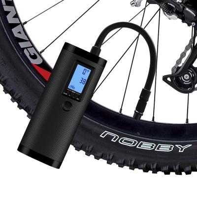 China Car Motorcycle Scooter Newo Digital Ball Bike Tire Rechargeable Handheld Tire Compressor with Pressure Gauge for Bicycle Tire for sale