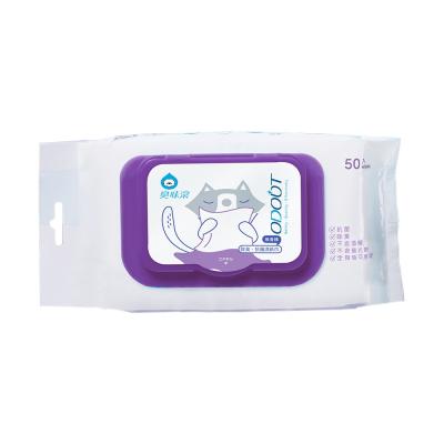 China Stored Cat Grooming Wipe for sale