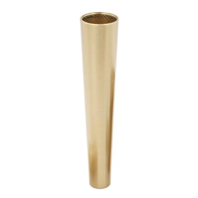 China Modern Brass Chair Leg Ferrules Cabinet Foot 26x18x100mm Covers Furniture Leg Protector For Sofa Table for sale