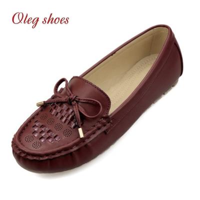 China European Fashion Flat Flats Women Loafers Loafers Casual Shoes for sale