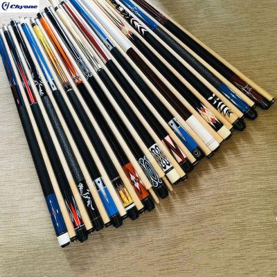 China Cheap Canadian Maple Wood Billiard Billiard Cue Sticker Carom Cue for sale