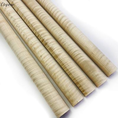 China Custom Made Tiger Low Chyone Wood Cue Shafts Curly Carbon Fiber Curly Maple Carom Clearance Snooker Cue Shafts for sale