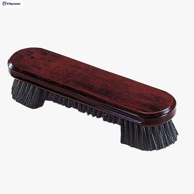 China Custom Straight Shape Maple Wood / 10.5inch 8inch Logo Pure Horsehair Pool Table Brushes for sale