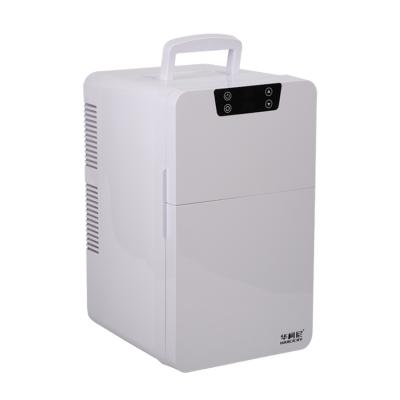 China Plastic Mini Fridge Electric Cooler 20L Mini Small Refrigerator For Car and Family Outdoor Travel for sale